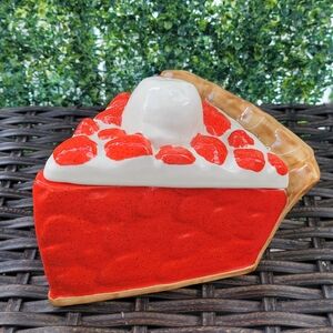 Vintage Pie Cookie Jar faux food
